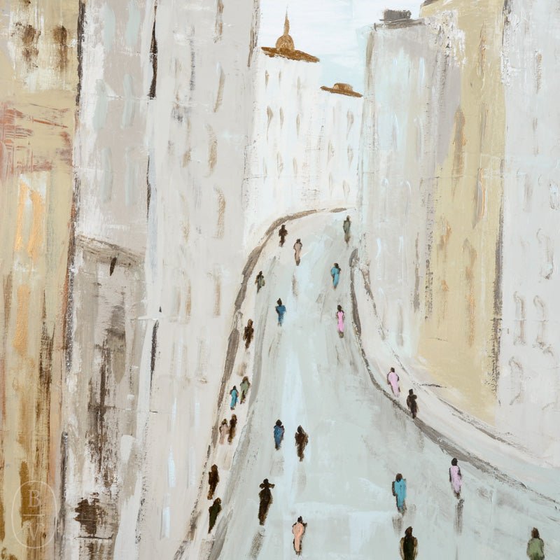 Vicki Denaburg RUSH HOUR PAINTING
