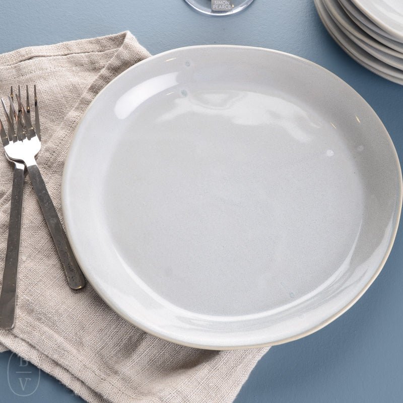 Alex Marshall Studios SLIM ROUND DINNER PLATE Speckled Blue