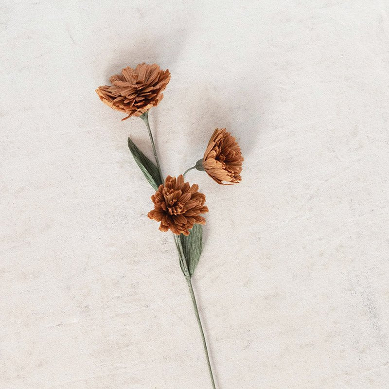 Creative Co-op PAPER CHRYSANTHEMUM FLOWER SPRAY
