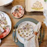POLKA DOT PUMPKIN PLATE - Etta B Pottery