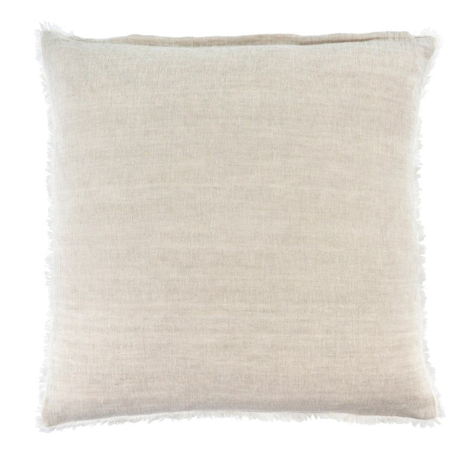 Indaba Trading LINA LINEN PILLOW Chambray 24x24