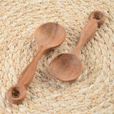 Bella Vita Gifts & Interiors HAND CARVED DOUSSIE WOOD SPOON