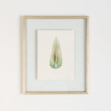 SMALL FRAMED FLOATED FEATHER PAINTING - SERIES 11 NO 12 - By Lacey