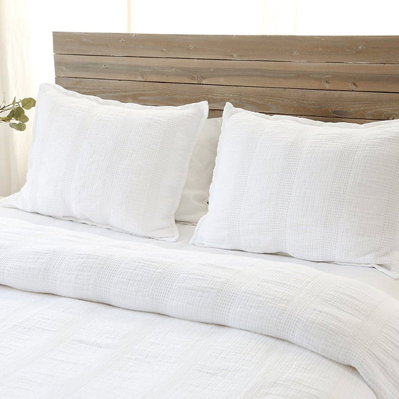Pom Pom At Home NANTUCKET SHAM White
