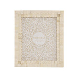 Shiraleah MANSOUR SCALLOPED PICTURE FRAME Ivory 8x10