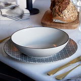 Costa Nova AUGUSTA DINNER PLATE Diamond_Weave