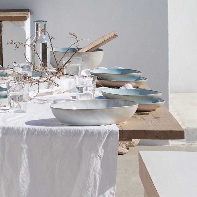 Casafina by Costa Nova EIVISSA OVAL BAKER Sea Blue