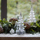 Simon Pearce FIVE SIDED GLASS EVERGREEN TREE 10