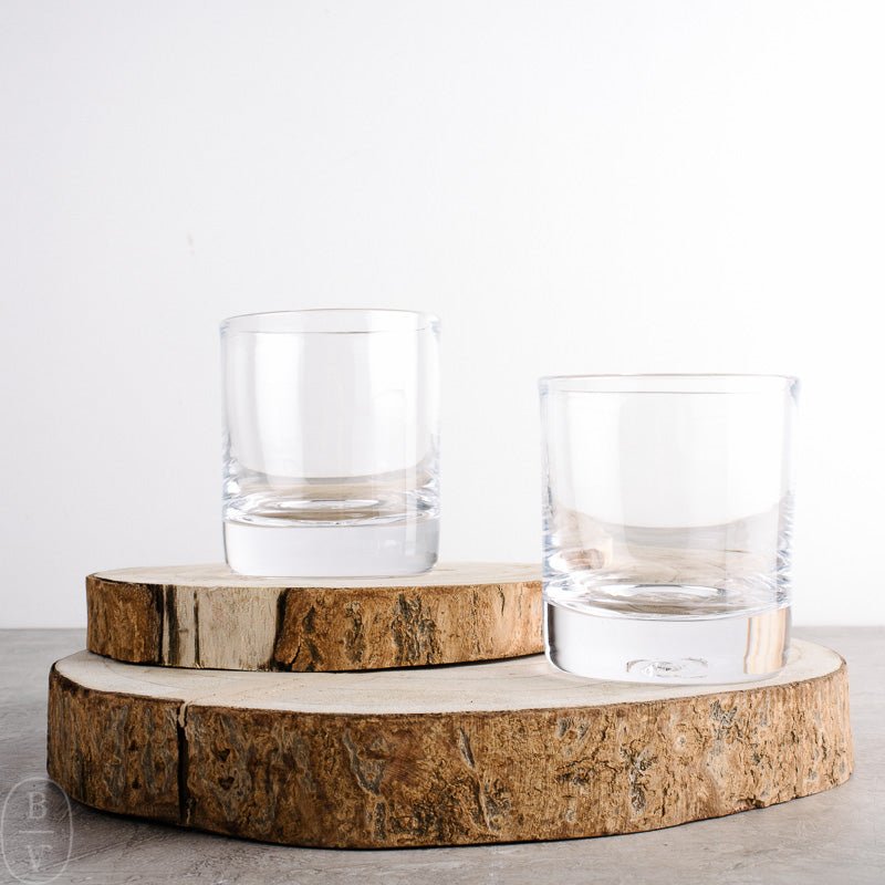 Simon Pearce SET OF TWO ASCUTNEY DOUBLE OLD FASHIONEDS