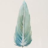 SMALL FRAMED FLOATED FEATHER PAINTING - SERIES 11 NO 1 - By Lacey