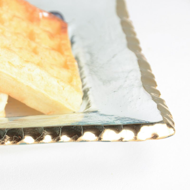 Annieglass EDGEY RECTANGULAR TRAY