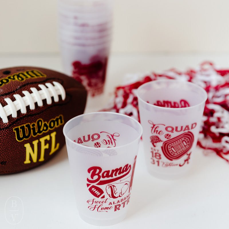 Drinkware Company GAMEDAY FLEX CUPS SET OF 10 Alabama