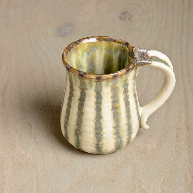 Mug Curved Rim Curved Mug By Good Earth Pottery – Bella Vita Gifts & Interiors