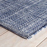 Dash and Albert FUSION INDOOR/OUTDOOR RUG Blue