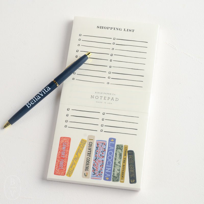 Rifle Paper Co MARKET SHOPPING PAD Cookbooks