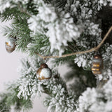 Creative Co-op MERCURY GLASS BALL ORNAMENT GARLAND