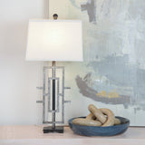 Ferro Designs IRON GEOMETRIC LAMP WITH IRON BASE