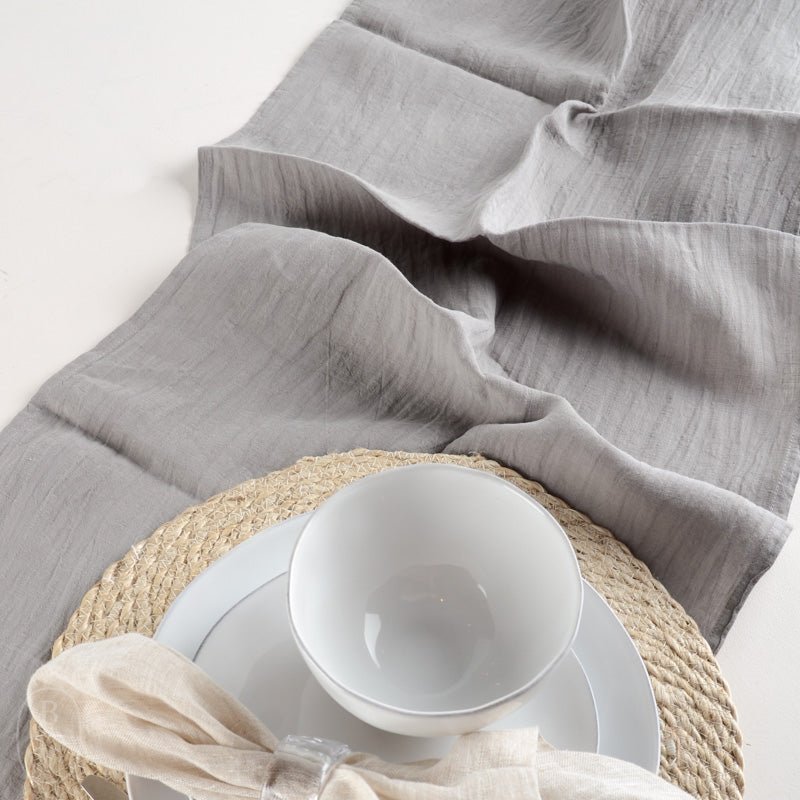 Costa Nova MARIA TABLE RUNNER Dusk Grey