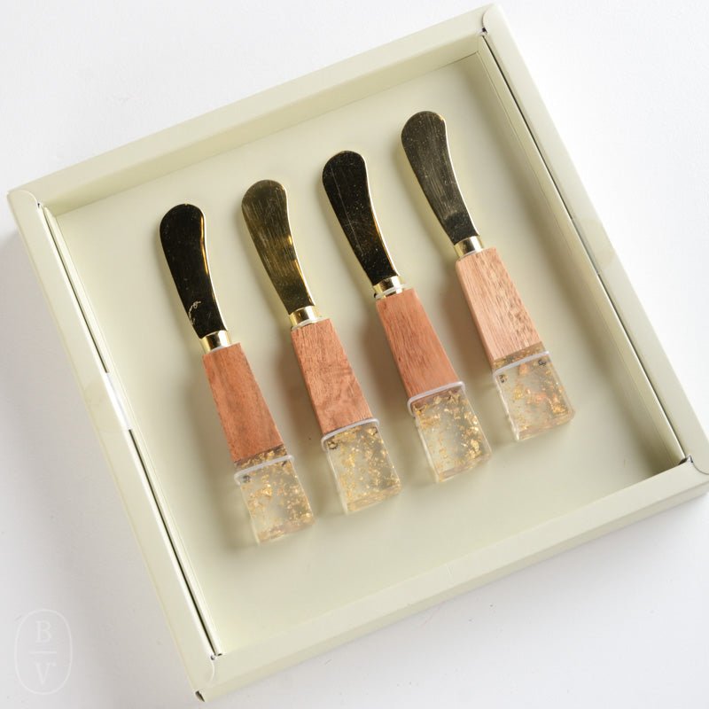 Shiraleah GOLDIE BUTTER KNIVES SET OF 4