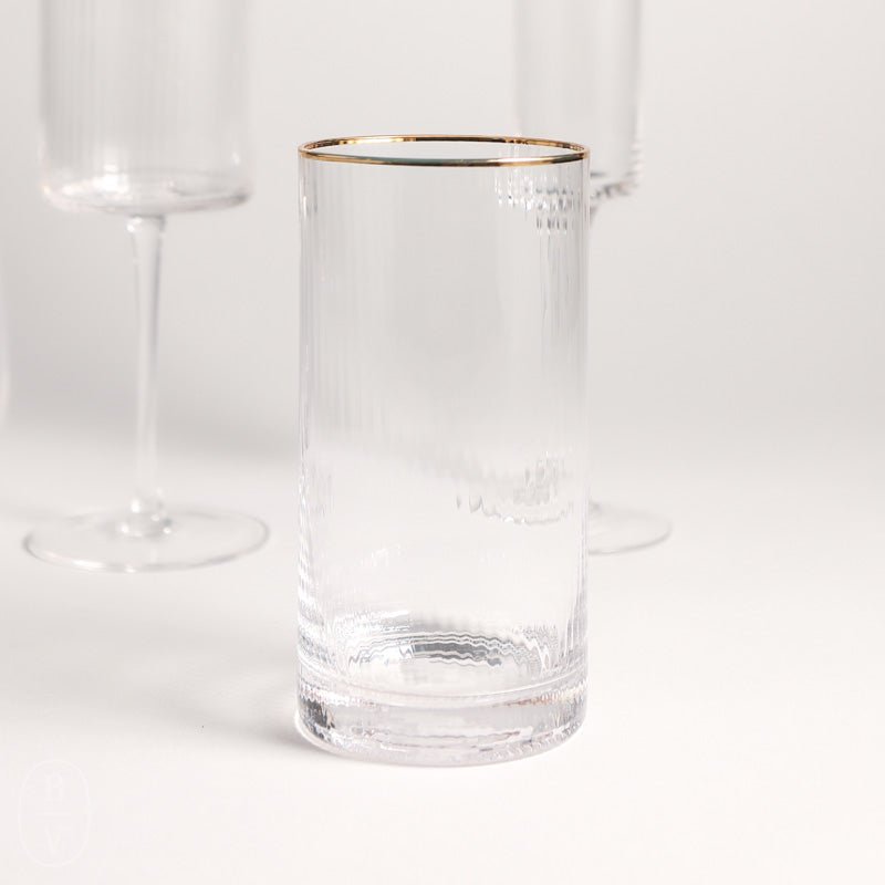 Zodax OPTIC HIGHBALL GLASS