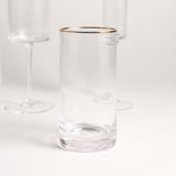 Zodax OPTIC HIGHBALL GLASS