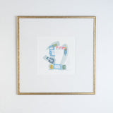 TRUSTED PATHWAYS 3 FRAMED PAINTING - Sarah Robertson