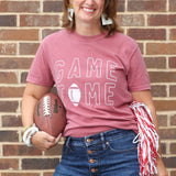 Oat Collective GAME TIME VINTAGE BOYFRIEND TSHIRT Brick