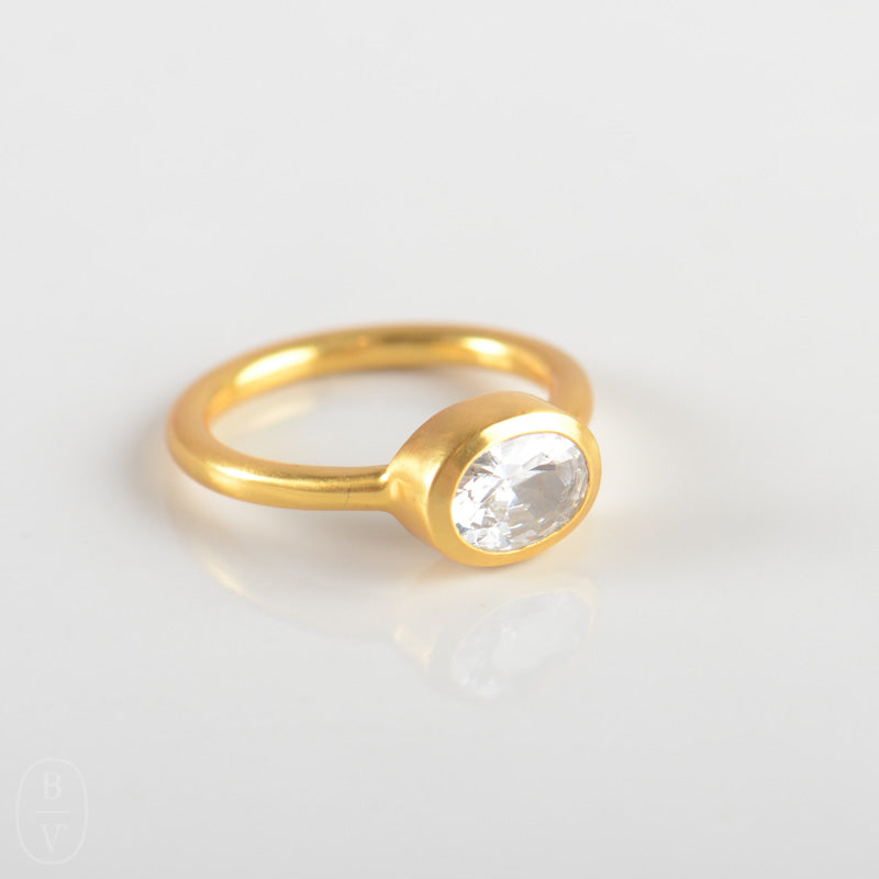 JEWEL GOLD STACK RING
