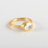 JEWEL GOLD STACK RING