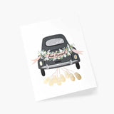 Rifle Paper Co JUST MARRIED GETAWAY CARD