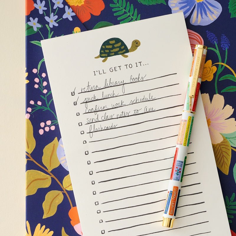 Rifle Paper Co MARKET SHOPPING PAD I'll Get To It
