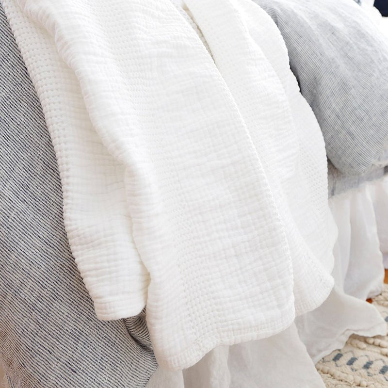 Pom Pom At Home NANTUCKET MATELASSE COVERLET