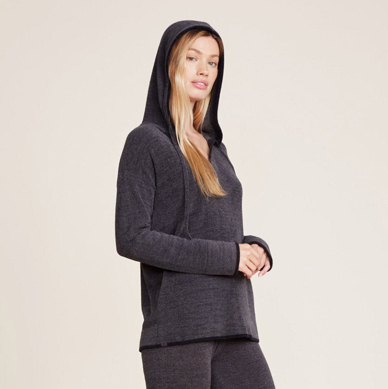 COZYCHIC ULTRA LITE TIPPED CONTRAST HOODIE - Barefoot Dreams