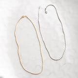 Virtue PETITE INTERLINK CHAIN NECKLACE