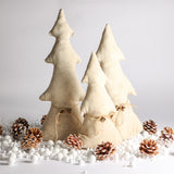 Creative Co-op ANTIQUED CANVAS TREE WITH BELLS Natural