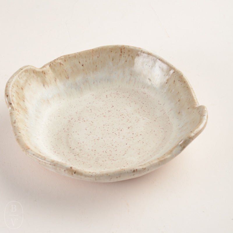 Etta B Pottery SOUFFLE DISH Dogwood