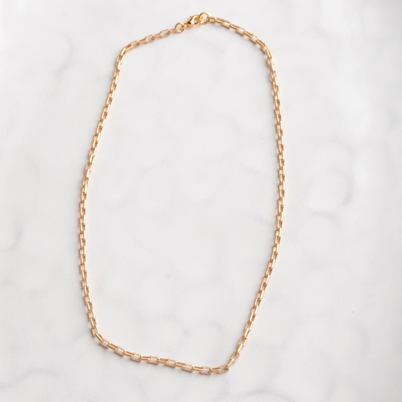 Interlink Chain 16 / 24K Gold