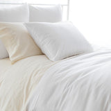 Pine Cone Hill SILKEN SOLID DUVET COVER Ivory