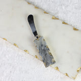 Mudpie METALLIC SPREADER Gray Marble