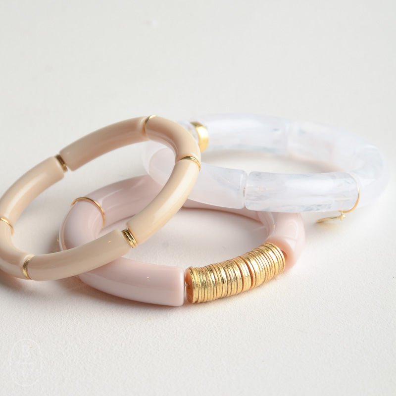 Millie B Designs GOLD BAR HARLOW BRACELET
