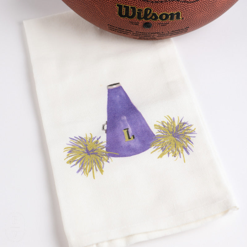 French Graffiti MEGAPHONE DISHTOWEL LSU