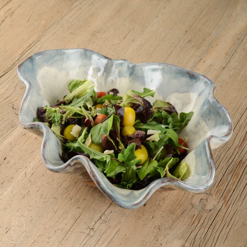 Etta B Pottery ACCENT SERVING BOWL Lapis