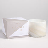 Paddywax WHIRL CANDLE Coconut & Rose 14oz