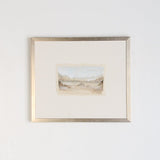 PEACE LANDSCAPE DECKLE EDGE FRAMED PAINTING - SERIES 3 NO 6 - By Lacey