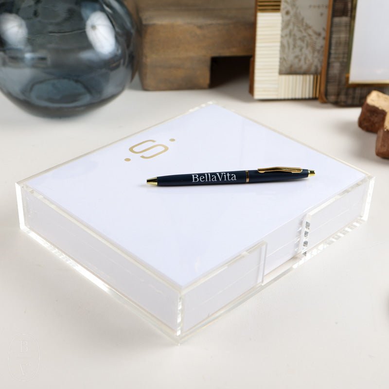Large Sticky Note With Pen Holder - Laser Cut Clear Acrylic Blank - Ca –  CamiPaigeBoutique