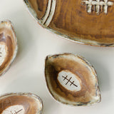 SMALL FOOTBALL BOWL - Etta B Pottery