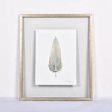 By Lacey SMALL FRAMED FLOATED FEATHER PAINTING - SERIES 12 NO 8