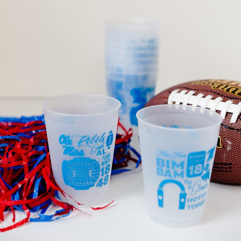 Drinkware Company GAMEDAY FLEX CUPS SET OF 10 Ole Miss