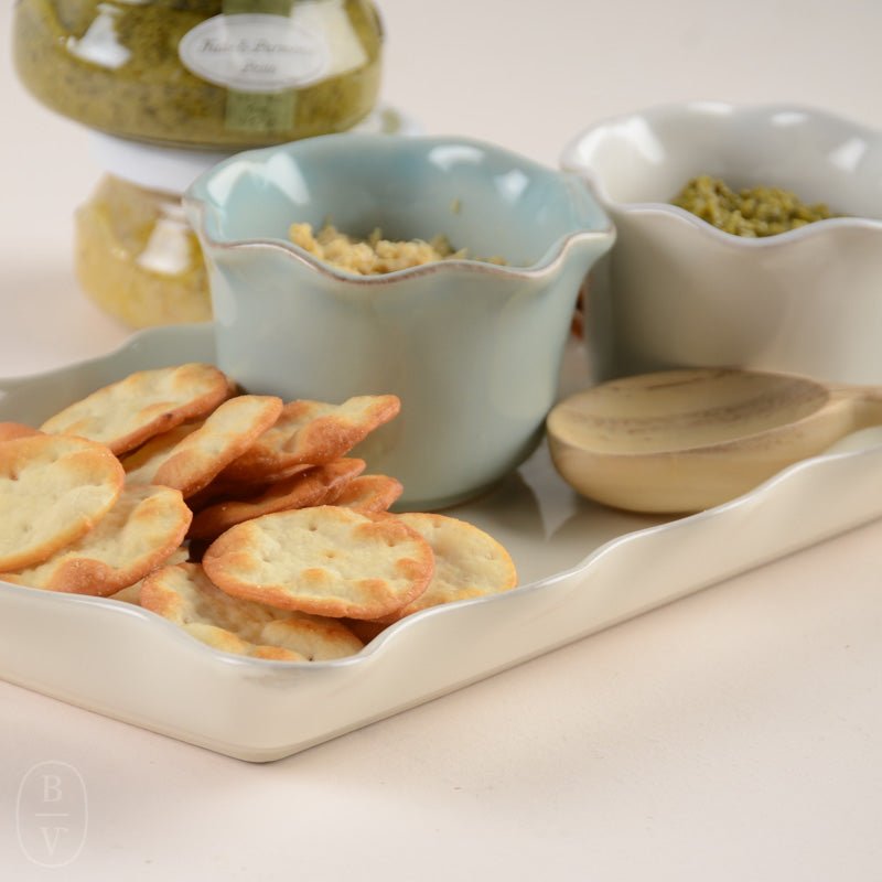 Casafina by Costa Nova RUFFLED RAMEKIN Blue