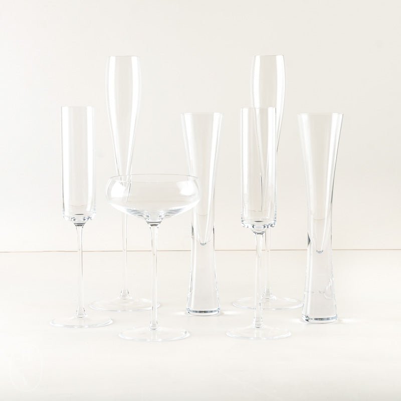 LSA International Otis Champagne/Cocktail Glasses Set of 4